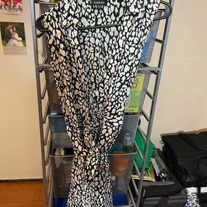 Bebe belted wrap dress size 10